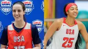 Caitlin Clark-Angel Reese Sideline Moment Sparks Debate After USA's Dominant World Cup Qualifier Win