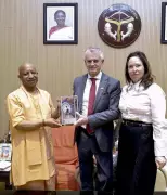 Canada's High Commissioner Meets Yogi Adityanath, Discusses Investment in Uttar Pradesh