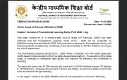 CBSE Directs Schools to Support National Foundational Learning Study 2026