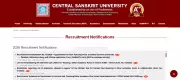 Central Sanskrit University Announces 144 Non-Teaching Job Openings for 2026
