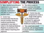 Centre Proposes Healthcare Reforms to Kerala: Interstate Practice & Single Licensing