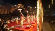 Chaitra Navratri Begins with Grand Ganga Aarti at Kashi's Lalita Ghat