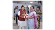 CM Rekha Gupta Welcomes BJP National President Nitin Nabin in Key Political Meeting