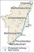 Congress MP Proposes 'Chola Railways' Corridor Along Tamil Nadu's 1,076-Km Coastline