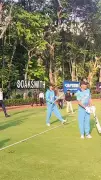 Cricket Enthusiast Dev Showcases Skills on the Field in Recent Match