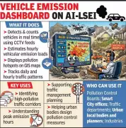 CSIR-NEERI Develops AI Dashboard for Real-Time Vehicular Pollution Monitoring