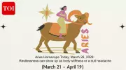 Daily Horoscope for March 26, 2026: Moon and Saturn Influence Restlessness and Laziness