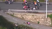 Debora Silvestri's Terrifying Crash Halts Milan San Remo Race, Riders Injured