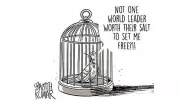 Deccan Herald Cartoon Criticizes Global Leadership Vacuum