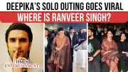 Deepika Padukone Attends Concert Solo, Fans Speculate on Ranveer Singh's Absence