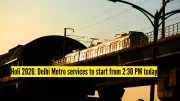 Delhi Metro Services Suspended Until 2:30 PM on Holi 2026: DMRC Advisory