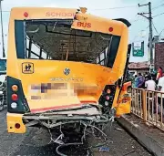 Drunk Driver Rams Cement Mixer into School Bus in Siddipet, Injuring 19