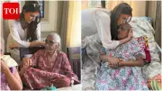 Farrhana Bhatt Celebrates Holi at Old Age Home, Shares Heartfelt Message on Elderly Care