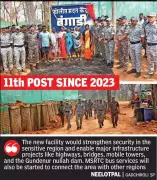 Gadchiroli Police Opens Strategic Post in Former Maoist Stronghold on Gudi Padwa
