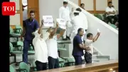 Goa Assembly Erupts in Chaos as Protesters Disrupt Budget Session Over Bandhara Project