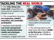 Goa's 'ATAL Nirnay-Goa Codes 2026' Challenge: 700 School Teams Tackle Waste Crisis