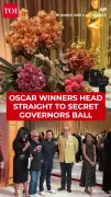 Governors Ball: Hollywood's Elite Feast on Gold Chocolate Oscars Post-Awards