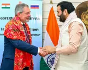 Haryana CM Nayab Singh Saini Meets Russian Envoy to Boost Trade & Investment