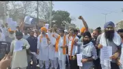 Haryana Farmers Protest Against India-US Trade Deal in Pundri, Ambala, Kurukshetra
