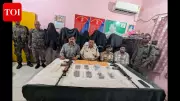 Hazaribag Police Arrest 8 TSPC Members, Seize Arms Cache in Late-Night Operation