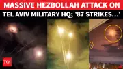 Hezbollah Launches 87 Strikes on Israel, Targets Tel Aviv Military HQ and Tanks