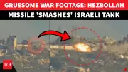 Hezbollah Releases First Combat Video of Missile Strike on Israeli Merkava Tank