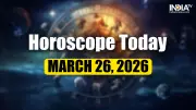 Horoscope Today March 26, 2026: Zodiac Insights for Maha Ashtami