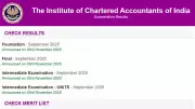ICAI CA Final Result 2026 Declared Today: Check Scores Online