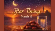 Iftar Timings for March 13, 2026: Key Cities Across India
