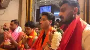 Indian Cricket Team Seeks Blessings at Siddhivinayak Temple Before T20 World Cup Semifinal