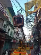 Indore Municipal Corporation Clears Hazardous Cables for Rangpanchami Gair Procession