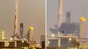 Iran Attacks Burj Khalifa, Smoke Seen Near World's Tallest Building
