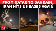 Iran Launches Major Missile and Drone Strikes on U.S. Military Bases Across Middle East