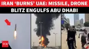 Iran Launches Missile & Drone Attack on Abu Dhabi, Injuring Six and Sparking Fires