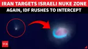 Iran Missile Barrage Targets Israeli Nuclear Town Dimona; Interceptions Caught on Camera