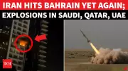 Iran Strikes Bahrain Hotels, Saudi Intercepts Missiles; US Reports 90% Attack Drop