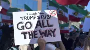 Iranian-Americans Rally in LA, Hail Strikes as 'Rescue Mission' for Iran