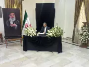 Iranian Deputy FM Signs Condolence Book in Delhi for Late Supreme Leader Khamenei