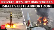 Iranian Missile Barrage Strikes Ben Gurion Airport, Damaging Private Aircraft