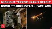 Iran's Cluster Warhead Missile Splits Mid-Air, Strikes Central Israel; Panic in Tel Aviv