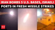 Iran's Eid Blitz: 55 US & Israeli Targets Hit Across Gulf, Ports Burn