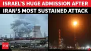 Iran's Most Sustained Single-Day Assault On Israel, Refinery Set Ablaze