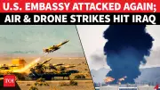 Iraqi Militias Launch Twin Drone Strikes Near U.S. Embassy, Baghdad on High Alert