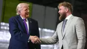 Jake Paul's Sweaty Suit Steals Spotlight at Trump Rally in Kentucky