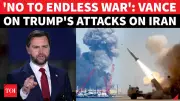 JD Vance Breaks Silence on US 'Endless Wars', Stresses Trump's Iran Stance