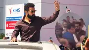 Jr NTR's Bengaluru Hospital Visit Sparks Fan Frenzy, Escalator Damaged in Chaos