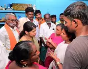 Kanimozhi Meets Family of Murdered Girl, Assures Action; HC Hears PIL