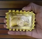 Kanpur's Gold-Wrapped Shahi Gujhiya Priced at Rs 31,000/kg for Holi