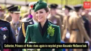Kate Middleton's Sustainable Style: Rewearing Alexander McQueen Coat for St Patrick's Day