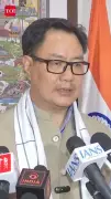 Kiren Rijiju Criticizes Congress Over Failed No-Confidence Motion Against Om Birla